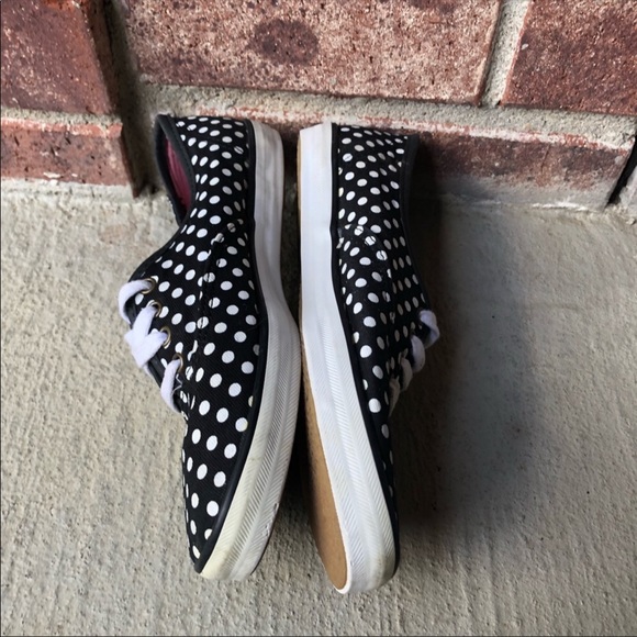 THAT'S HER - BLACK & WHITE POLKA DOT SNEAKERS main image 0